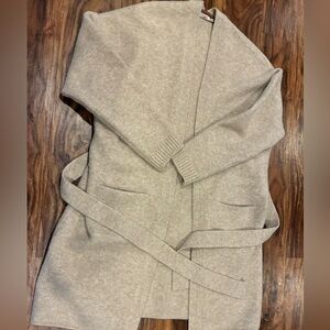 Faherty Sweater Legend Coat in Beige